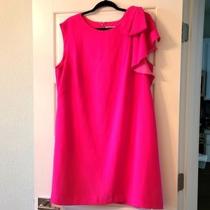 Eliza J one shoulder shift dress